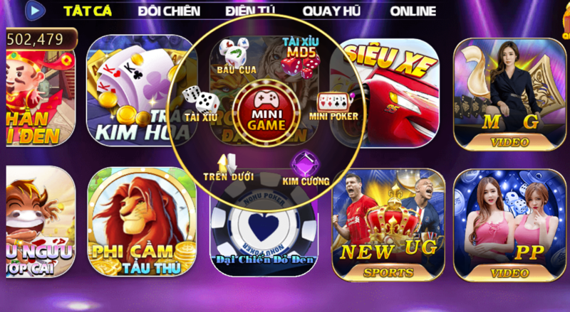 Bầu cua mini là một trong những game hot nhất tại cổng game 68gamebai