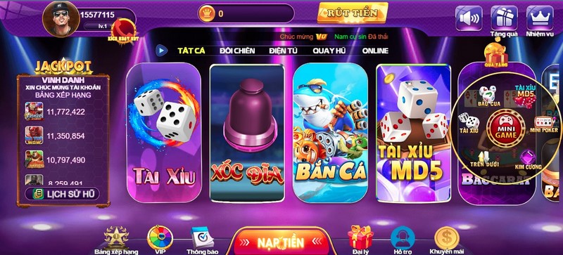 Game kim cương 68gamebai mang nhiều màu sắc cùng lối chơi thú vị