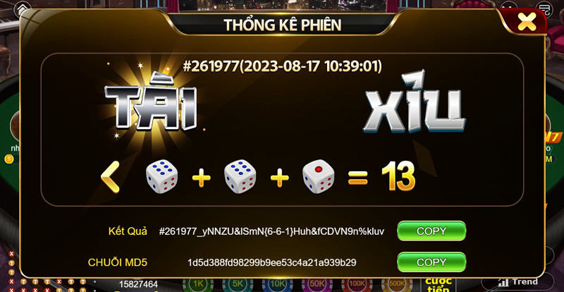 Học hỏi kinh nghiệm khi chơi Tài Xỉu MD5 68 game bài