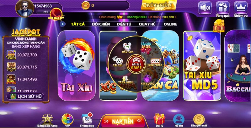 Game trên dưới là một mini được yêu thích tại 68 game bài