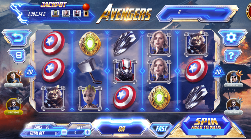 Hướng dẫn chơi Avenger cực đơn giản tại 68 game bài