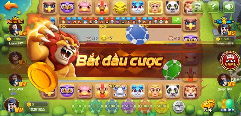 Hướng dẫn chơi Phi cầm tẩu thú tại 68 game bài cho người mới