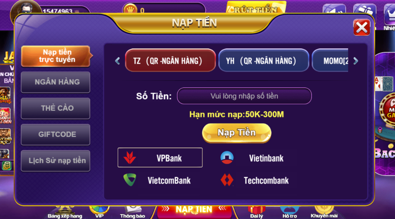 Nạp tiền 68 game bài - Hướng dẫn nạp tiền đơn giản, an toàn nhất