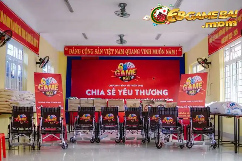 Chương trình từ thiện 68 game bài hỗ trợ người khuyết tật